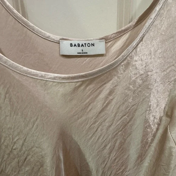 BNWT Aritzia Babaton Renee Denude Silky Dress large $98 STUNNING - Picture 6 of 11